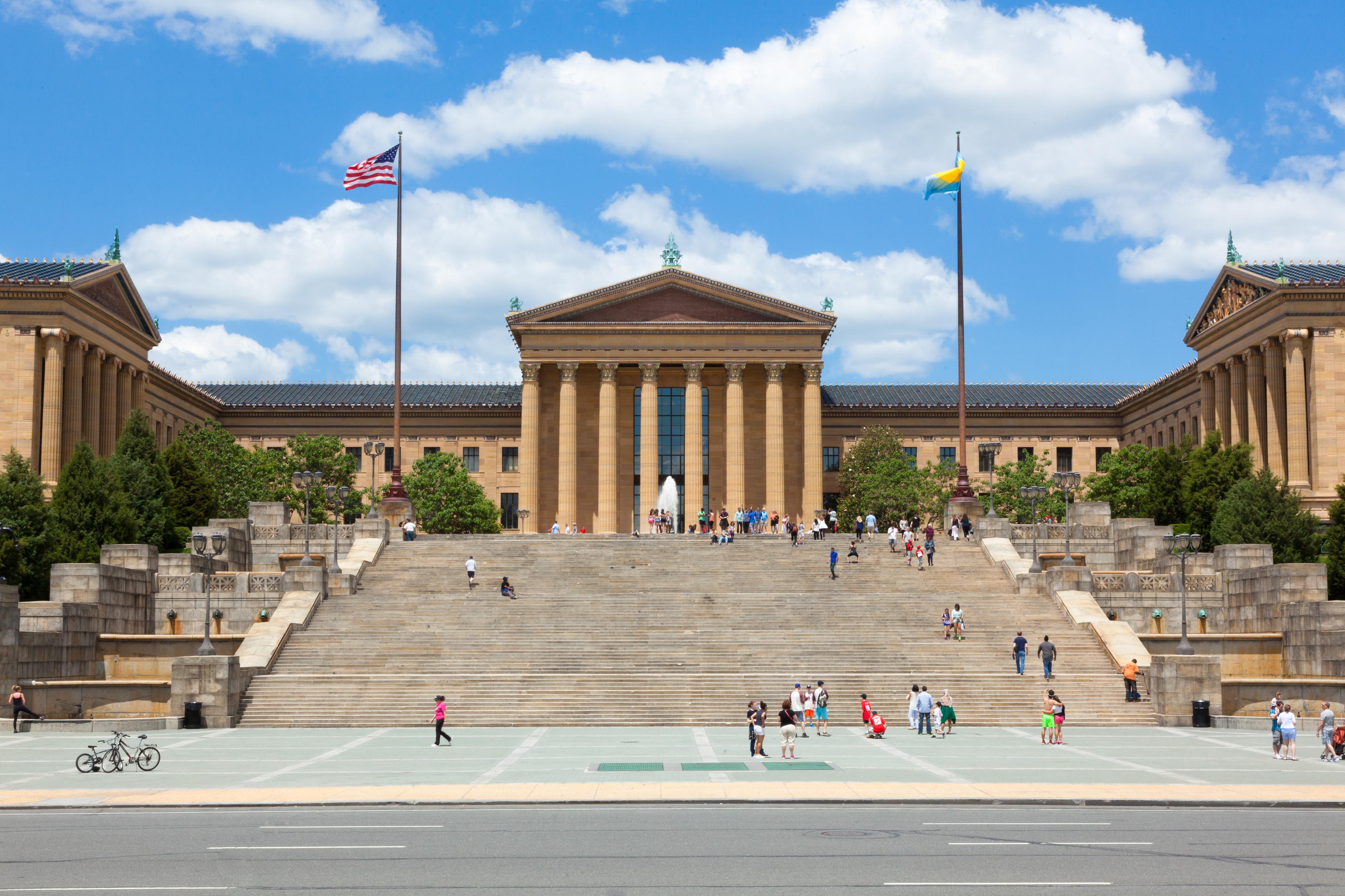 "Rocky Steps" at the Philadelphia Museum of Art in 2024